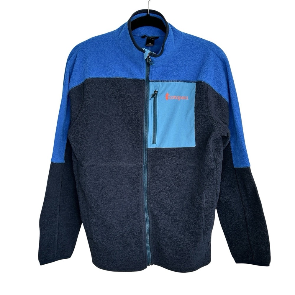 Cotopaxi‎ Abrazo Fleece Full Zip Jacket Mens Small Gorp Ski Outdoors Hiking Blue